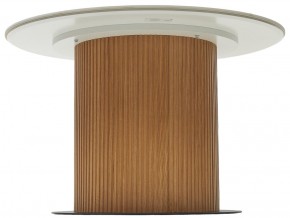 Стол MESA D120 цвет БЕЛЫЙ МРАМОР M326 / Каркас OAK, ®DISAUR в Добрянке - dobryanka.mebel24.online | фото 8