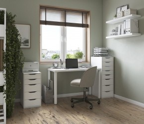 Стол письменный Ингар, 140x75, белый в Добрянке - dobryanka.mebel24.online | фото 2