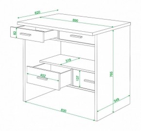 Стол письменный Живой дизайн СК-12 в Добрянке - dobryanka.mebel24.online | фото 2