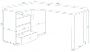 Стол письменный СР-145СМ в Добрянке - dobryanka.mebel24.online | фото 2