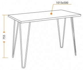 Стол письменный WD-06 в Добрянке - dobryanka.mebel24.online | фото 5