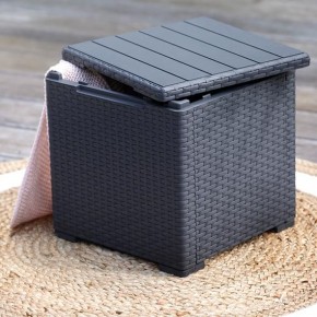 Стол с функцией хранения Виго (Vigo storage box) графит в Добрянке - dobryanka.mebel24.online | фото 1