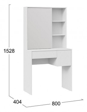 Стол туалетный Вайт в Добрянке - dobryanka.mebel24.online | фото 7