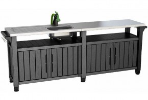 Столик для барбекю 415 Л (Unity Chef 415 L) графит в Добрянке - dobryanka.mebel24.online | фото 3