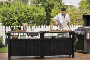 Столик для барбекю 415 Л (Unity Chef 415 L) графит в Добрянке - dobryanka.mebel24.online | фото 4
