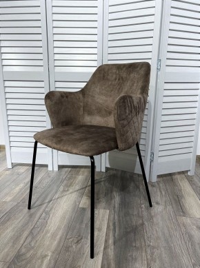 Стул AMARETTO VBP208 античный серо-бежевый/ черный каркас, М-City в Добрянке - dobryanka.mebel24.online | фото 1