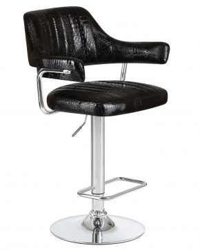 Стул барный DOBRIN CHARLY, чёрный крокодил в Добрянке - dobryanka.mebel24.online | фото 2