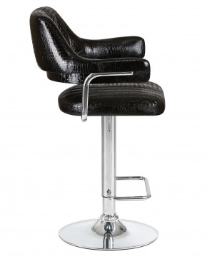 Стул барный DOBRIN CHARLY, чёрный крокодил в Добрянке - dobryanka.mebel24.online | фото 3