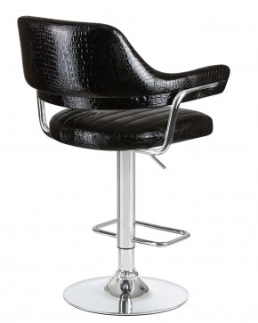 Стул барный DOBRIN CHARLY, чёрный крокодил в Добрянке - dobryanka.mebel24.online | фото 4