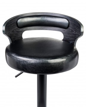 Стул барный DOBRIN FRED BLACK, чёрное дерево, чёрный в Добрянке - dobryanka.mebel24.online | фото 5