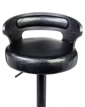 Стул барный DOBRIN FRED BLACK, чёрное дерево, чёрный в Добрянке - dobryanka.mebel24.online | фото 8