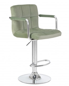 Стул барный DOBRIN KRUGER ARM, мятный велюр (MJ9-87) в Добрянке - dobryanka.mebel24.online | фото 2