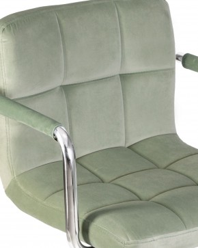 Стул барный DOBRIN KRUGER ARM, мятный велюр (MJ9-87) в Добрянке - dobryanka.mebel24.online | фото 7