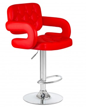 Стул барный DOBRIN TIESTO, красный в Добрянке - dobryanka.mebel24.online | фото 2