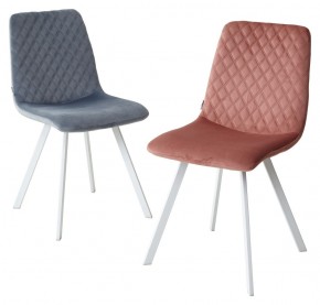 Стул DAIQUIRI BLUVEL-52 PINK / белый каркас, велюр М-City в Добрянке - dobryanka.mebel24.online | фото 2