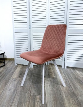 Стул DAIQUIRI BLUVEL-52 PINK / белый каркас, велюр М-City в Добрянке - dobryanka.mebel24.online | фото 7