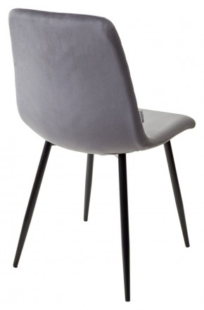 Стул DUKE BLUVEL-14 GREY, велюр / черный каркас М-City в Добрянке - dobryanka.mebel24.online | фото 3