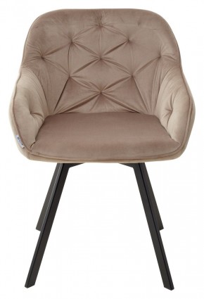 Стул GALE 360 град. поворот. BLUVEL-40 BEIGE, велюр/ черный каркас, М-City в Добрянке - dobryanka.mebel24.online | фото 6