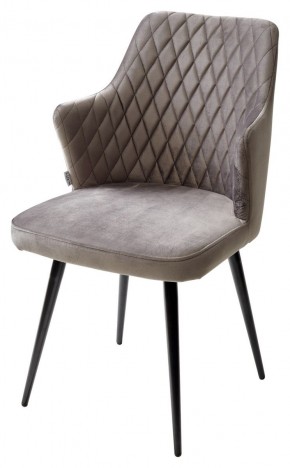 Стул HERMAN 360 град. ГРАФИТ #14, велюр / черный каркас М-City в Добрянке - dobryanka.mebel24.online | фото 1