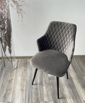 Стул HERMAN 360 град. ГРАФИТ #14, велюр / черный каркас М-City в Добрянке - dobryanka.mebel24.online | фото 3