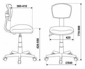 Стул компьютерный  Бюрократ CH-W299/SD/TW-18 в Добрянке - dobryanka.mebel24.online | фото 12