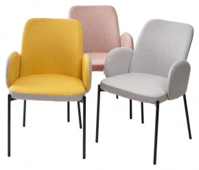 Стул NIKKI VF109 розовый / VF110 брусничный М-City в Добрянке - dobryanka.mebel24.online | фото 2