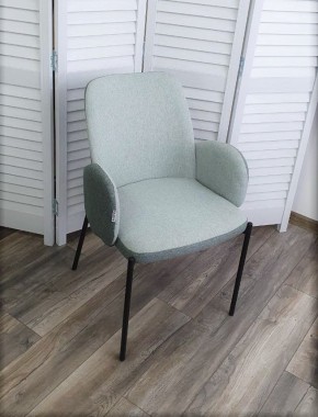 Стул NIKKI VF113 светлая мята / VF115 серо-зеленый М-City в Добрянке - dobryanka.mebel24.online | фото 4