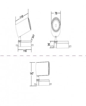 Светильник на штанге Maytoni Vuoro TR029-3-10W4K-B в Добрянке - dobryanka.mebel24.online | фото 3