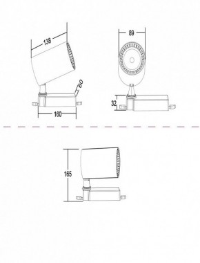 Светильник на штанге Maytoni Vuoro TR029-3-20W4K-W в Добрянке - dobryanka.mebel24.online | фото 4