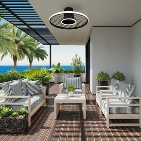 Светильник с вентилятором Mantra Soho 8721 в Добрянке - dobryanka.mebel24.online | фото 2