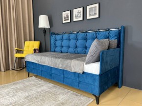 СВЕТЛАНА 3 Кровать линейная (Синий) в Добрянке - dobryanka.mebel24.online | фото 2