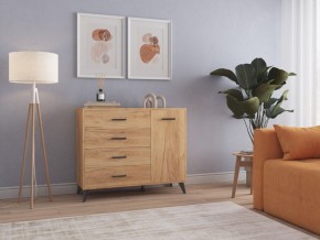 СВЕТЛАНА LOFT Комод-тумба  (дуб золотой) в Добрянке - dobryanka.mebel24.online | фото 3