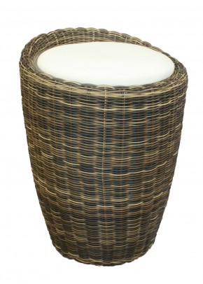Табурет с местом для хранения LM-1100Rattan, кремовый в Добрянке - dobryanka.mebel24.online | фото