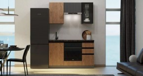 ТЕХНО-6 Кухонный гарнитур 1,5 м в Добрянке - dobryanka.mebel24.online | фото