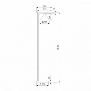 Торшер Elektrostandard Bevel a068473 в Добрянке - dobryanka.mebel24.online | фото 2