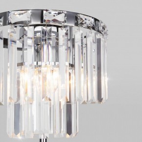 Торшер Eurosvet Elegante 01137/3 хром/прозрачный хрусталь Strotskis в Добрянке - dobryanka.mebel24.online | фото 4