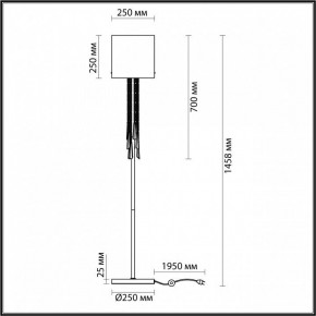 Торшер Odeon Light Nicole 4886/1F в Добрянке - dobryanka.mebel24.online | фото 4