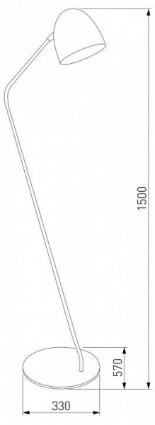 Торшер TK Lighting Soho 5037 Soho Black в Добрянке - dobryanka.mebel24.online | фото 2