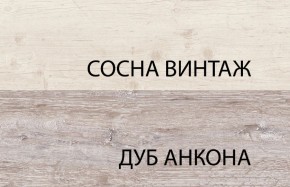 Тумба 1D1SU, MONAKO, цвет Сосна винтаж/дуб анкона в Добрянке - dobryanka.mebel24.online | фото 3