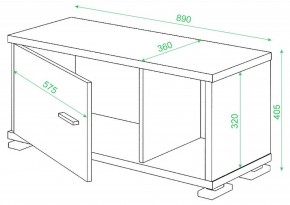 Тумба комбинированная СБ-30/1 в Добрянке - dobryanka.mebel24.online | фото 2