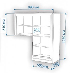 Тумба Нобиле КП-100 в Добрянке - dobryanka.mebel24.online | фото 3