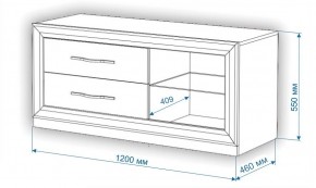Тумба под ТВ Нобиле КА120 в Добрянке - dobryanka.mebel24.online | фото 2