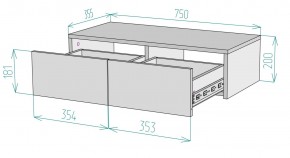 Тумба подвесная K212 в Добрянке - dobryanka.mebel24.online | фото 2