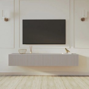 Тумба подвесная под ТВ LINES MTV3-MA 900 Бежевый (Леда-М 10.1.5) в Добрянке - dobryanka.mebel24.online | фото 12