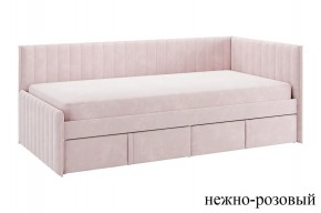 ТВИКС Кровать (тахта) с ящиками 900 (нежно-розовый) в Добрянке - dobryanka.mebel24.online | фото
