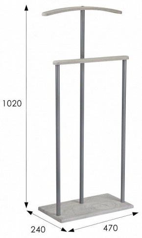 Вешалка для костюма Дэви 1 в Добрянке - dobryanka.mebel24.online | фото 13