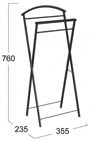 Вешалка для костюма Контур в Добрянке - dobryanka.mebel24.online | фото