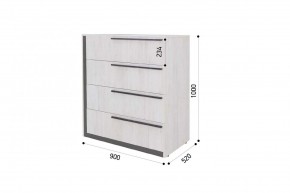 ВИНТЕР - 8 Комод 4 ящика в Добрянке - dobryanka.mebel24.online | фото 4