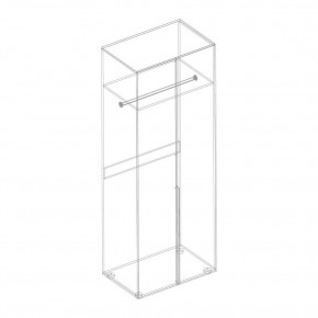 ВИТА Шкаф 2-ств для одежды в Добрянке - dobryanka.mebel24.online | фото 2