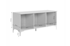 ЗЕФИР Гостиная К1 (белое дерево/белый муар) в Добрянке - dobryanka.mebel24.online | фото 4